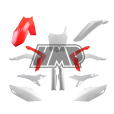 Kit plásticos HONDA CRF 250 R 2014-2017 / vermelho / branco - POLISPORT Kit plásticos HONDA CRF 250 R 2014-2017 / vermelho / branco - POLISPORT